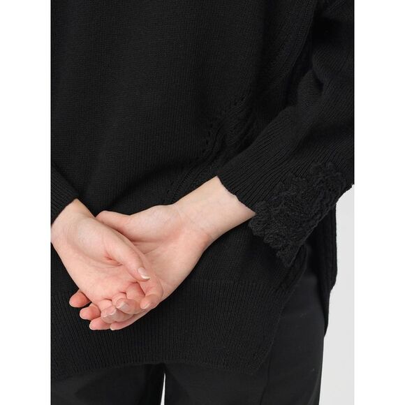 Ermanno Firenze Sweater Woman Black - Picture 4 of 4